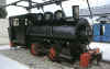 La SIA 1 expuesta en el Museo del Ferrocarril de Asturias.
